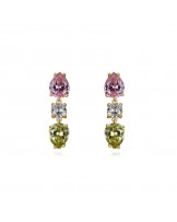 PENDIENTES PLATA Y CIRCONITAS DE MALIZZIA