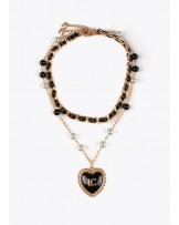 COLLAR DOBLE CORAZON DE LOLA CASADEMUNT