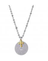 COLLAR PADRE NUESTRO ACERO DE ANARTXY