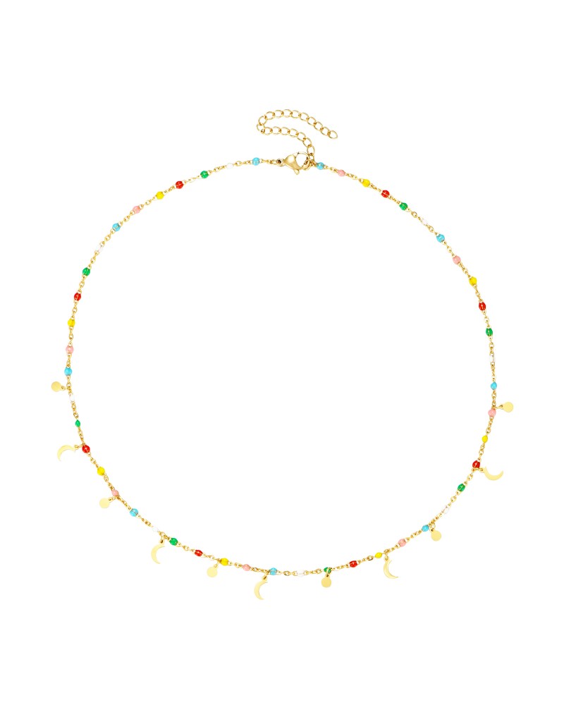 COLLAR LUNAS ACERO DE MALIZZIA