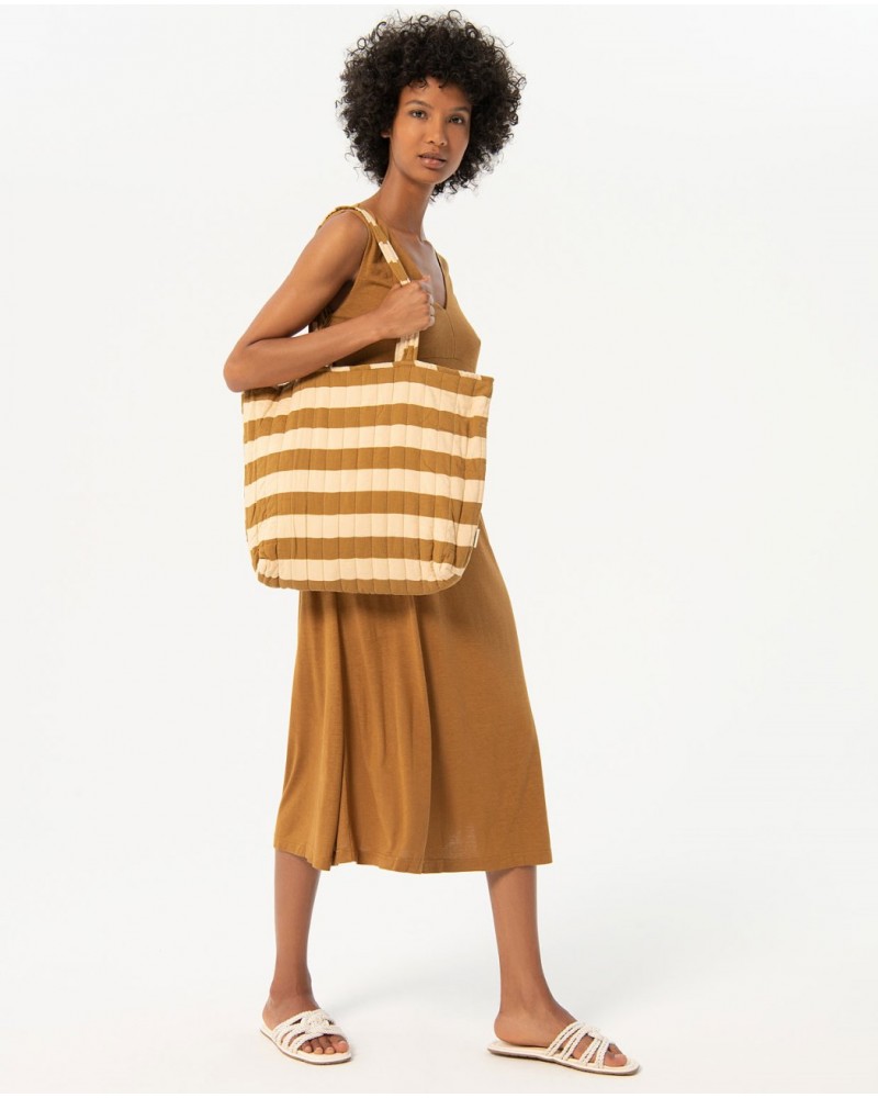 VESTIDO LARGO CAMEL DE LOLA CASADEMUNT