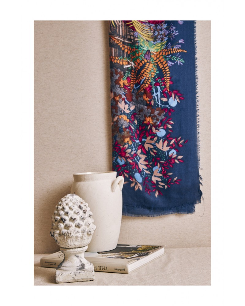 PAÑUELO ESTAMPADO PALMERAS DE LATIDO PAÑUELO ESTAMPADO PALMERAS DE LATIDO