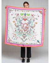 FOULARD SEDA ESTAMPADO DE VILAGALLO