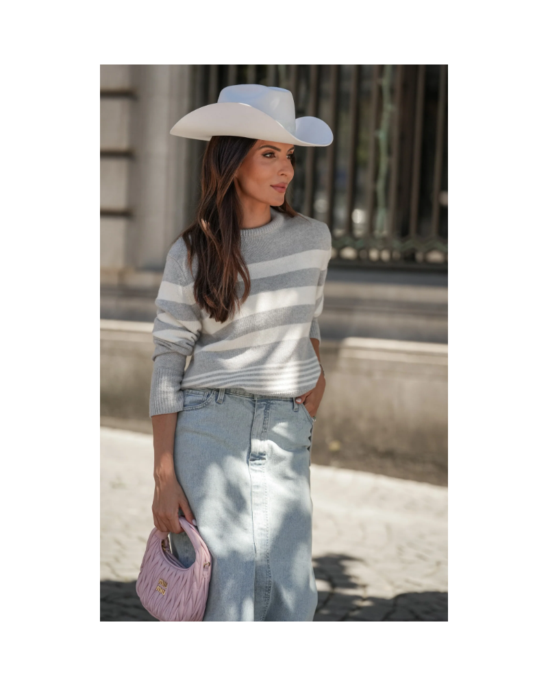 JERSEY DE PUNTO RAYAS DE GUIMANOS