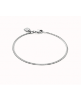 PULSERA PLANA BAÑO PLATA DE UNOde50