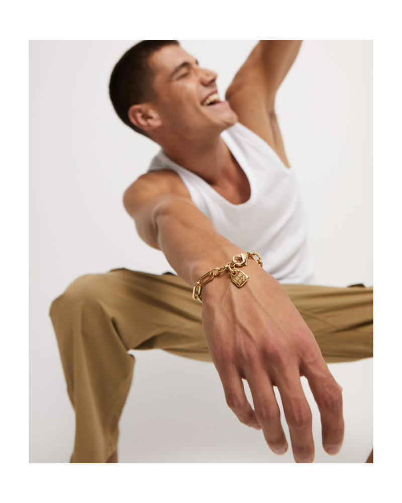 PULSERA BAÑADA EN ORO 18K DE UNOde50