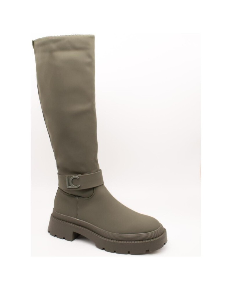 BOTA ALTA ENGOMADA KAKI DE LOLA CASADEMUNT