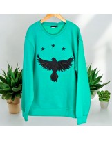 SUDADERA AGUILA VERDE DE LOLAMOON