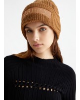Gorro de punto camel de Liujo
