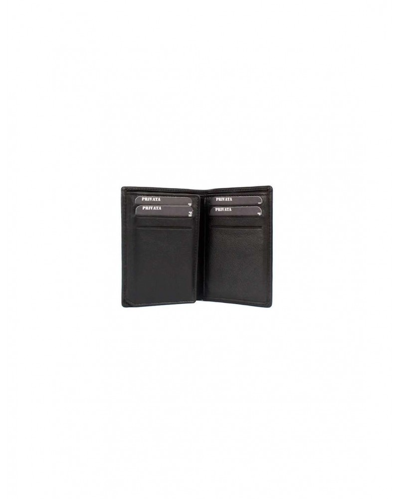 CARTERA DE HOMBRE EN PIEL MARRON PRIVATA