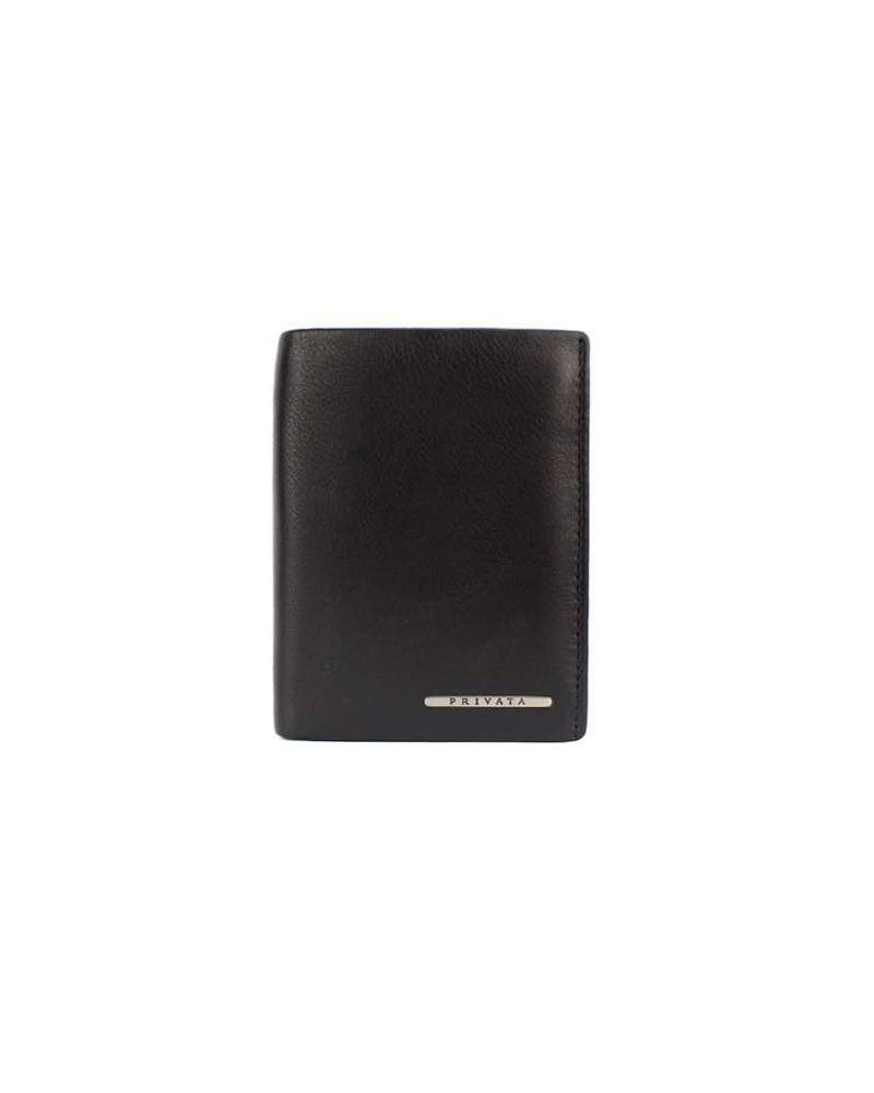 CARTERA DE HOMBRE EN PIEL MARRON PRIVATA