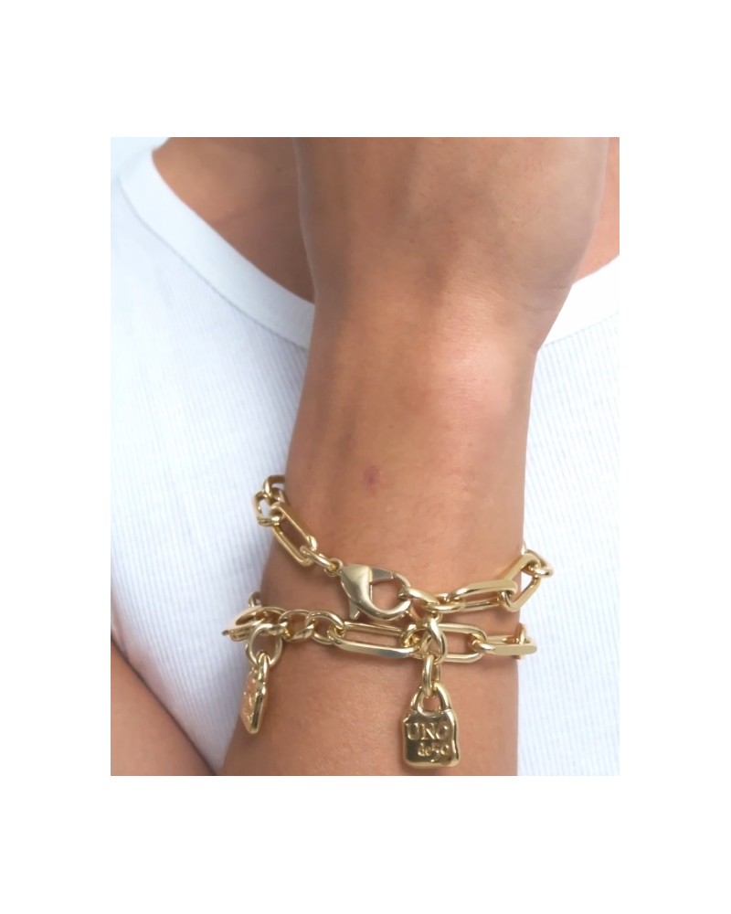 PULSERA BAÑADA EN ORO 18K DE UNOde50