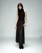 FALDA NEGRA DE LENTEJUELAS DE GRACE&MILA