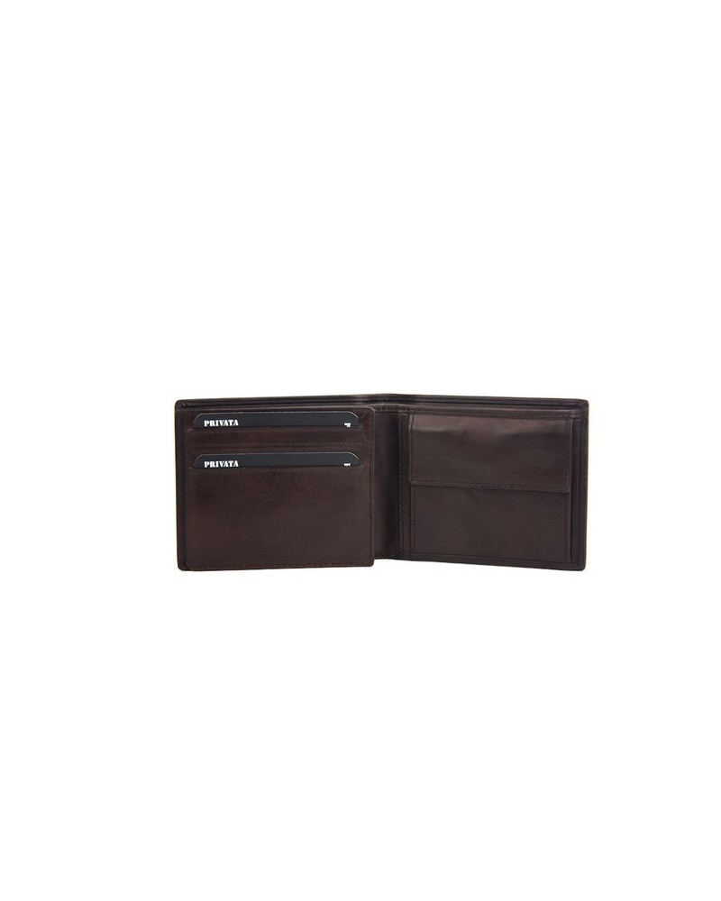 BILLETERA DE PIEL DE CABALLERO PRIVATA