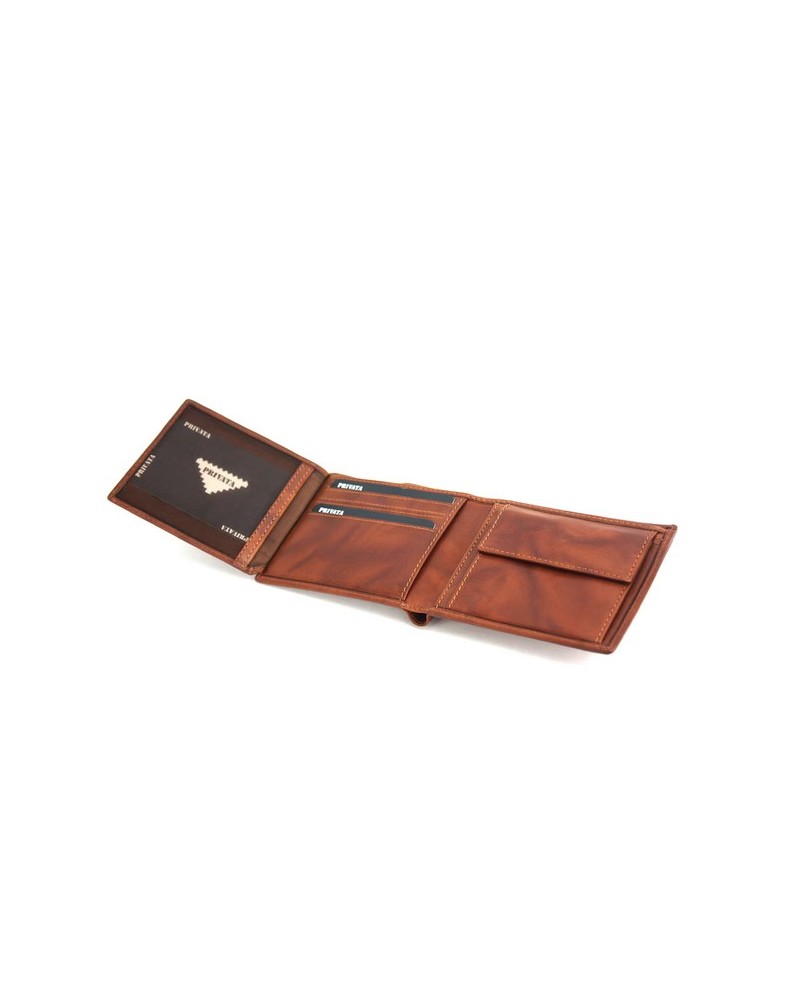 BILLETERA DE PIEL DE CABALLERO PRIVATA