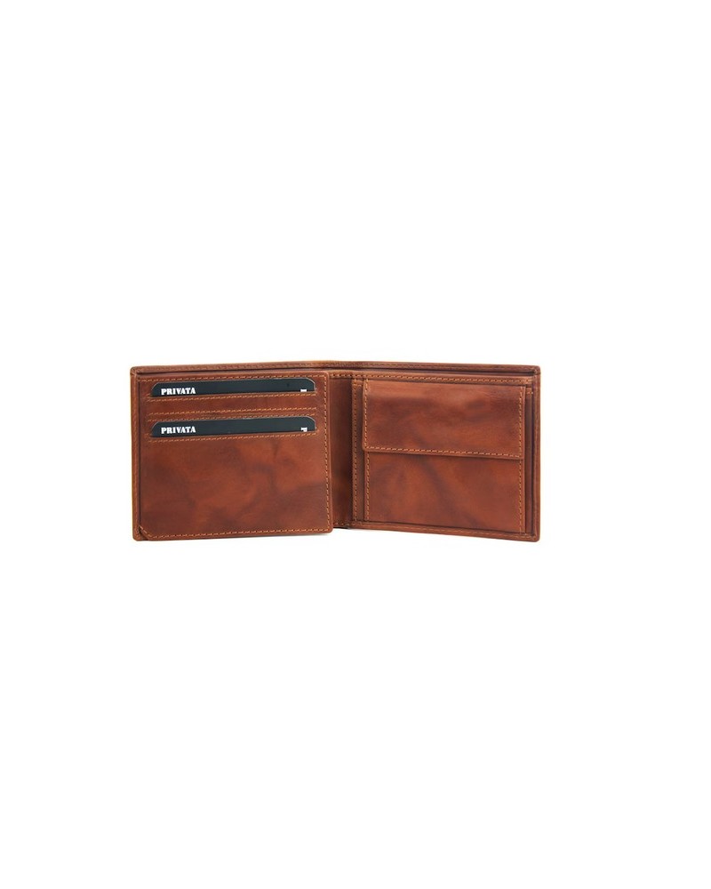 BILLETERA DE PIEL DE CABALLERO PRIVATA