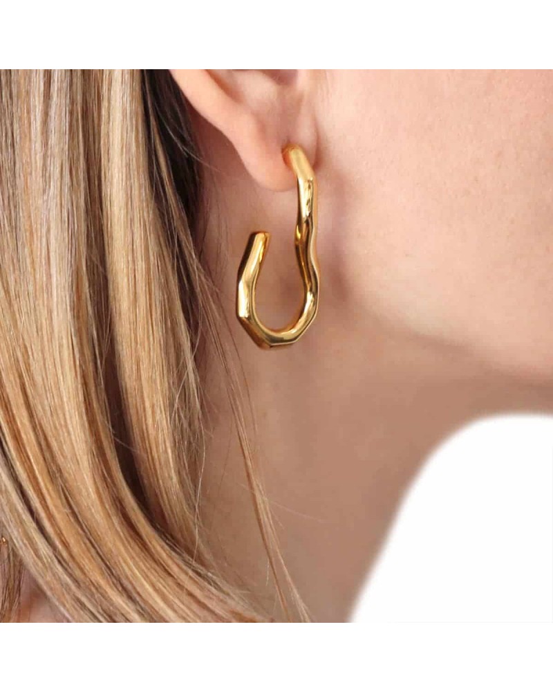 PENDIENTES ARO TORCIDO DE ANARTXY