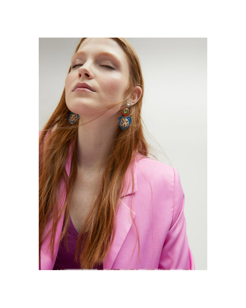 PENDIENTES FLOR TROPICAL DE LOLA CASADEMUNT