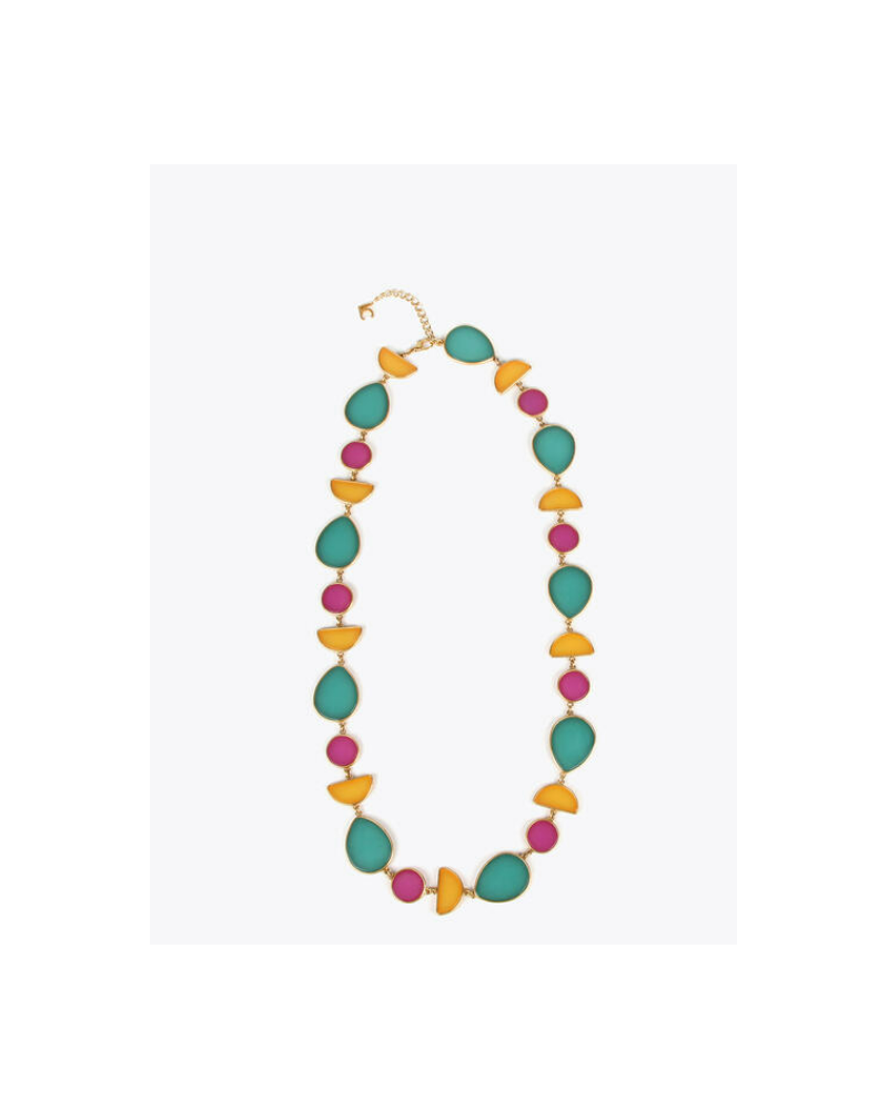 COLLAR PIEZAS GEOMETRICAS COLORES DE LOLA CASADEMUNT