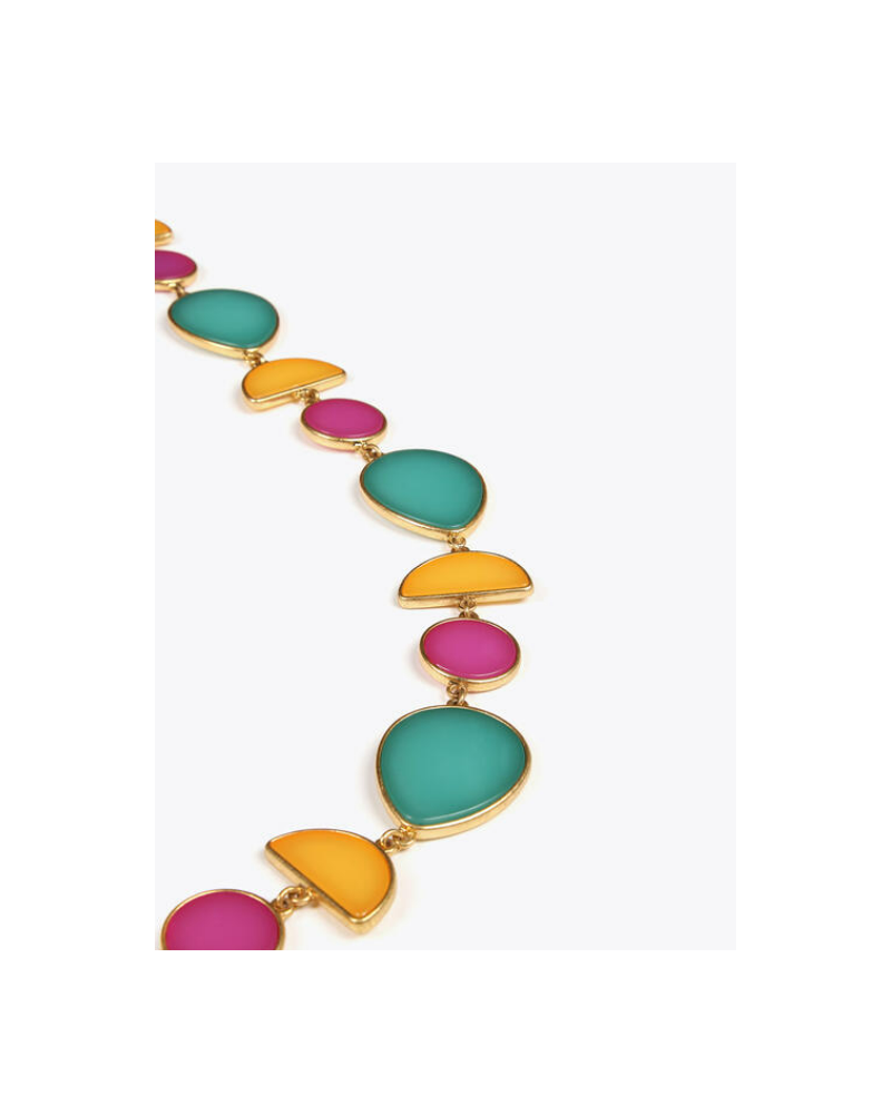 COLLAR PIEZAS GEOMETRICAS COLORES DE LOLA CASADEMUNT