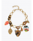 COLLAR LEOPARDO Y CHARMS DE LOLA CASADEMUNT