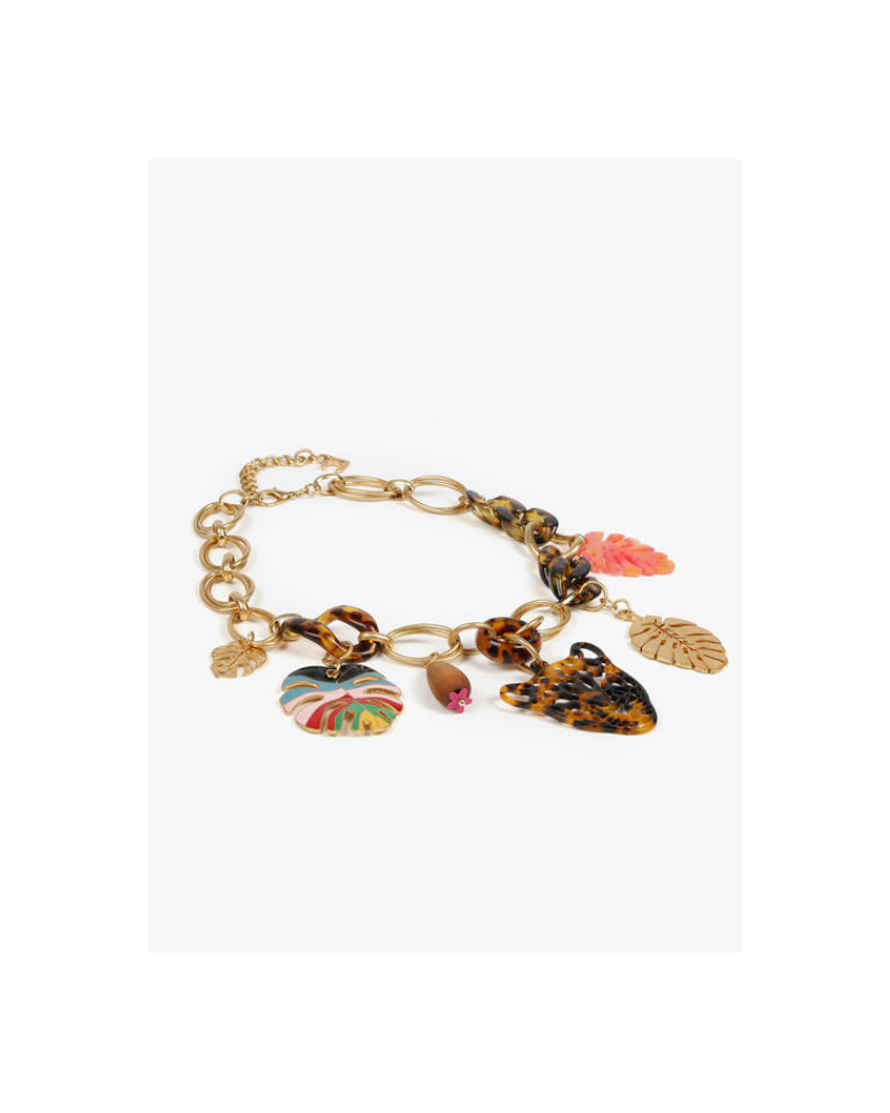 COLLAR LEOPARDO CAREY DE LOLA CASADEMUNT