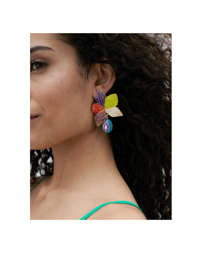 PENDIENTES ORQUIDEA DE LOLA CASADEMUNT