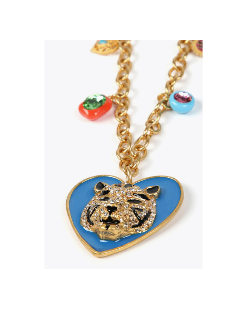 COLLAR LEOPARDO ESMALTADO DE LOLA CASADEMUNT