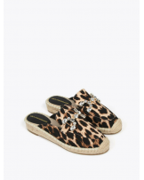 ALPARGATA LEOPARDO Y CRISTALES DE LOLA CASADEMUNT