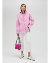 CAMISA POPELIN OVERSIZE ROSA DE LOLA CASADEMUNT
