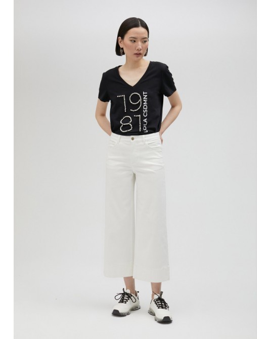 PANTALON DENIN BLANCO DE LOLA CASADEMUNT