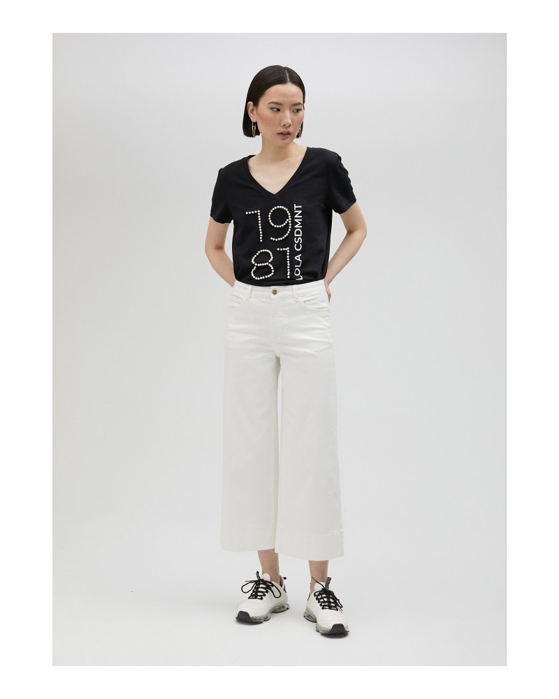 PANTALON DENIN BLANCO DE LOLA CASADEMUNT