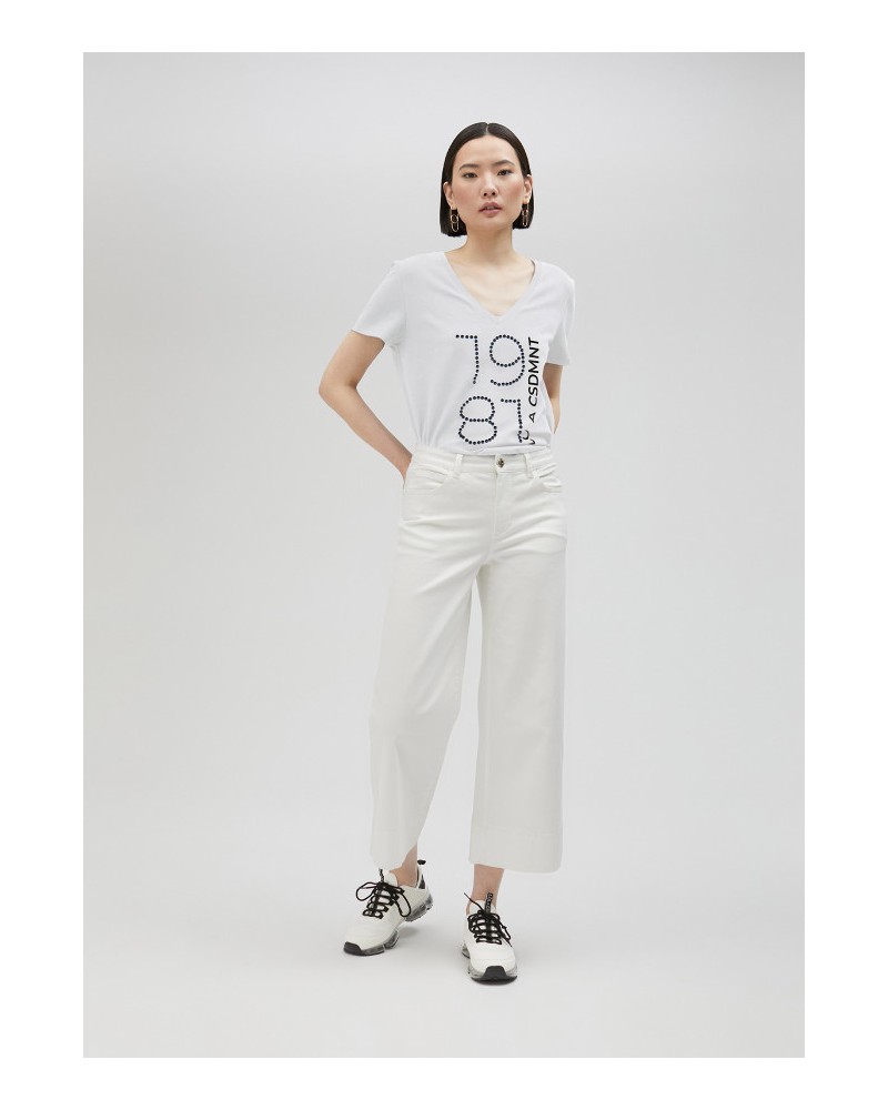 PANTALON DENIN BLANCO DE LOLA CASADEMUNT
