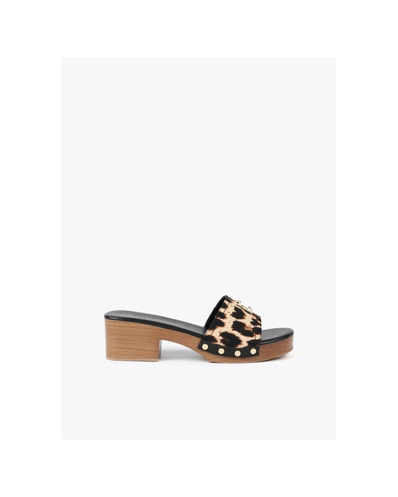 ZUECO ANIMAL PRINT DE LOLA CASADEMUNT