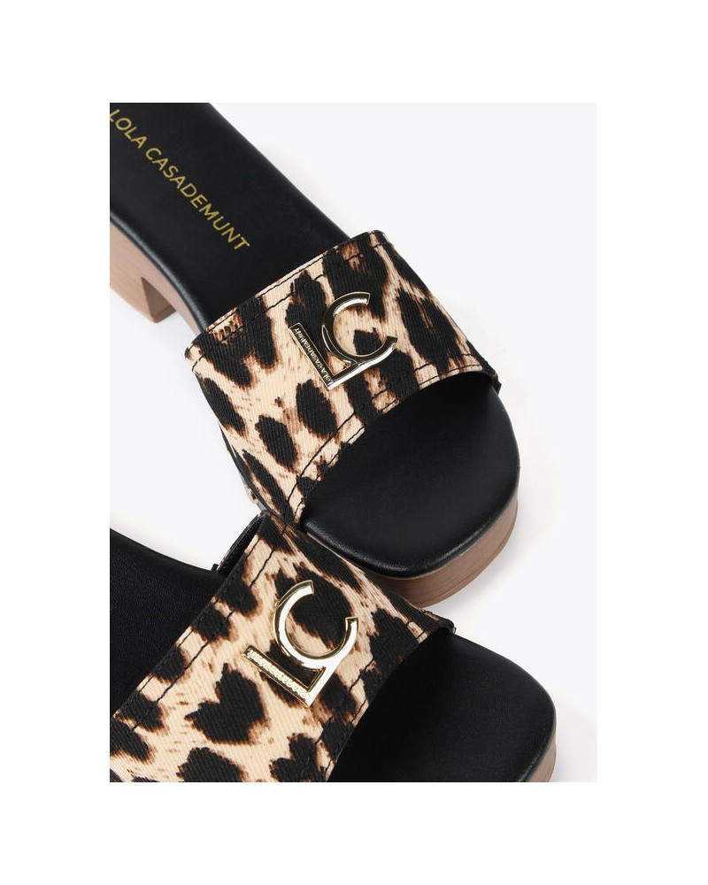 ZUECO ANIMAL PRINT DE LOLA CASADEMUNT