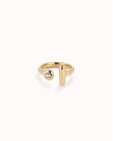ANILLO ABIERTO DORADO DE UNOde50