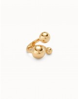 ANILLO 3 BOLAS DORADO DE UNOde50