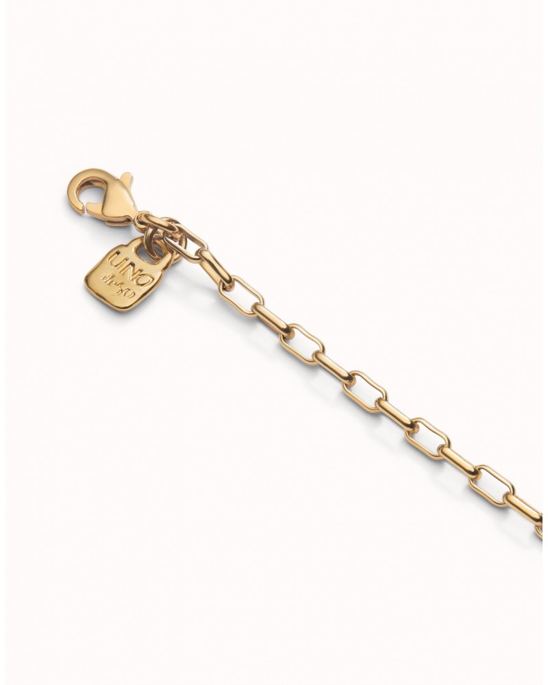 CADENA LARGA ESLABONES EN ORO DE UNOde50