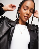 CADENA BOLITAS BAÑADA EN ORO DE UNOde50