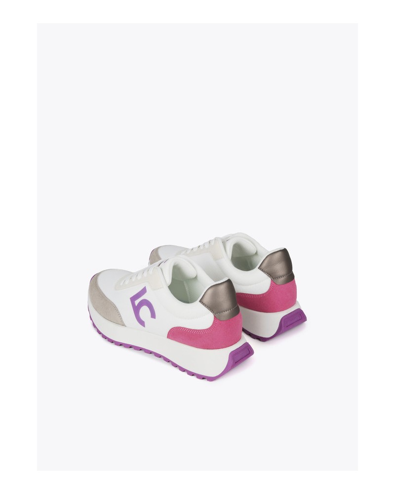 ZAPATILLAS DEPORTIVA LILA ROSA DE LOLA CASADEMUNT