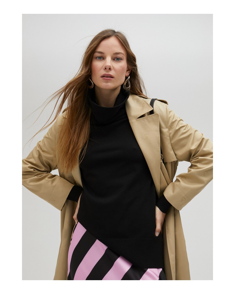 GABARDINA LARGA MONOGRAMA DE LOLA CASADEMUNT