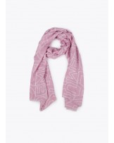PAÑUELO MONOGRAMA ROSA DE LOLA CASADEMUNT