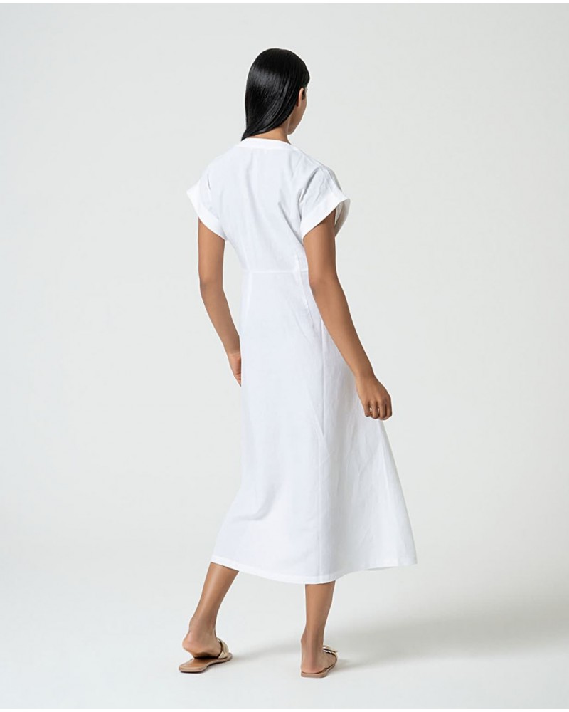 VESTIDO DE LINO DE SURKANA