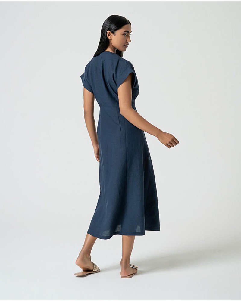 VESTIDO DE LINO DE SURKANA
