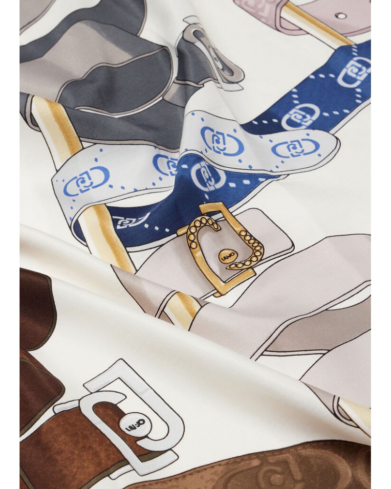 PAÑUELO ESTAMPADO CINTURONES DE LIUJO