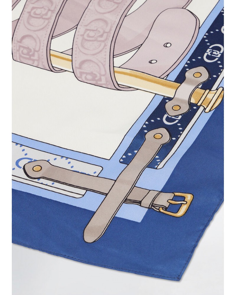 PAÑUELO ESTAMPADO CINTURONES DE LIUJO