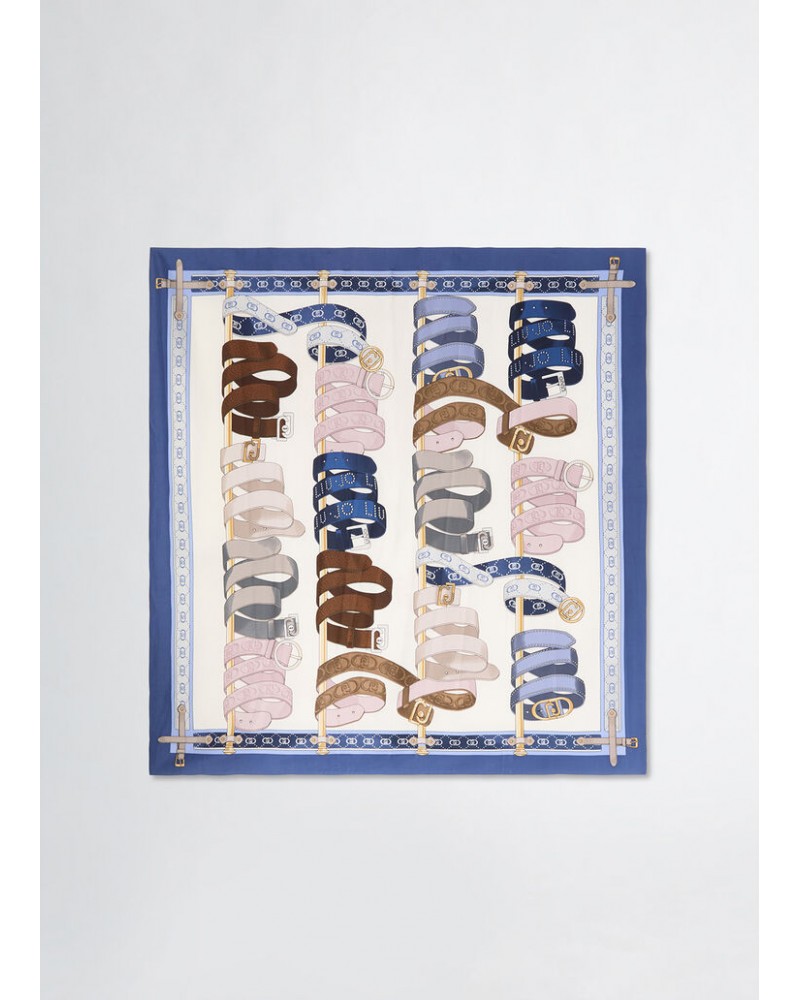 PAÑUELO ESTAMPADO CINTURONES DE LIUJO