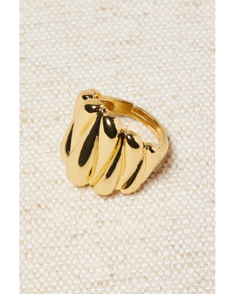 ANILLO METAL DORADO DE LATIDO