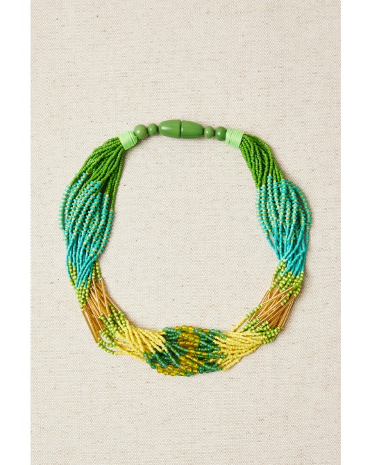 COLLAR CORTO ABALORIOS DE LATIDO