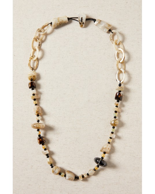 COLLAR LARGO DE RESINA DE LATIDO